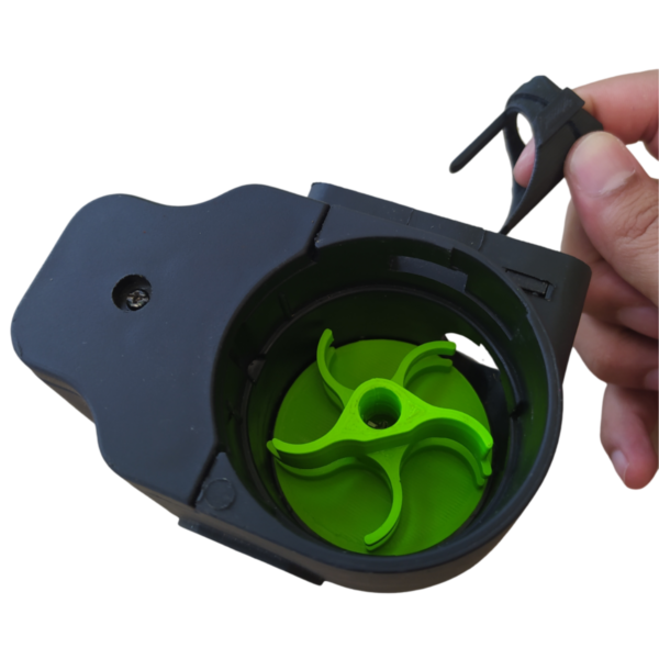 Kit Hélice Pá Tipo Ciclone para RIPCLIP (3D) - Azul