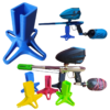 02 Suporte Apoio De Mesa Individual Para Marcador De Paintball