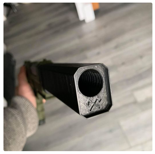 Supressor Silenciador Fake para TPX