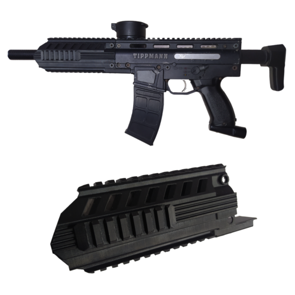 Handguard para X7 de 200 mm estilo Dye Dam