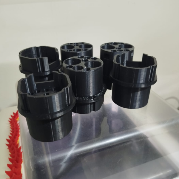 6 Kit Tampa Do Conector Da Bateria Empilhadeira Fêmea E Macho