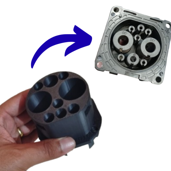 Tampa Do Conector Da Bateria Macho Para Empilhadeira