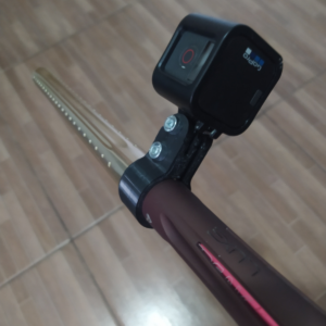 Suporte GOPRO de Cano para Marcador de Paintball