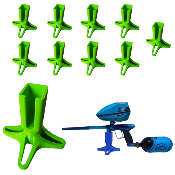 10 Suporte Apoio De Mesa Individual Para Marcador De Paintball