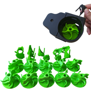 10 Kit Hélice Pá Tipo Ciclone para RIPCLIP (3D)