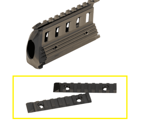 Design sem nome 02 Trilhos para HandGuard da Dye Dam Paintball