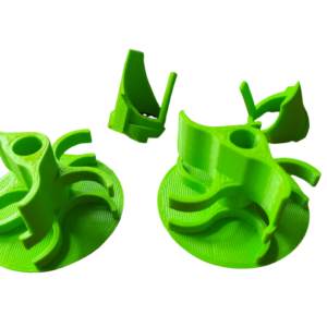 02 Kit Hélice Pá Tipo Ciclone para RIPCLIP (3D)