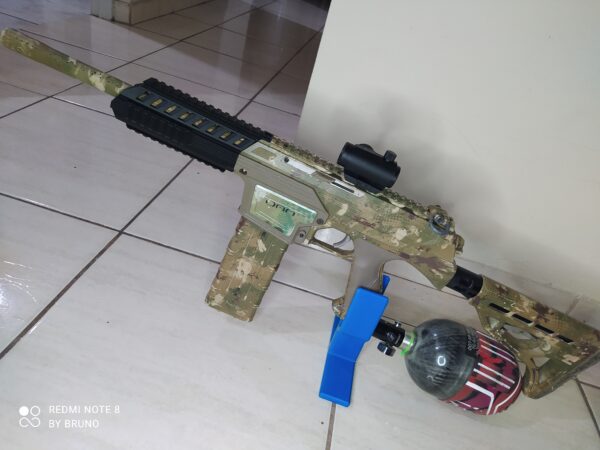 Suporte Y Estilingue para Marcador de Cenário Paintball