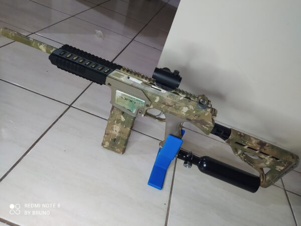 Suporte Y Estilingue para Marcador de Cenário Paintball