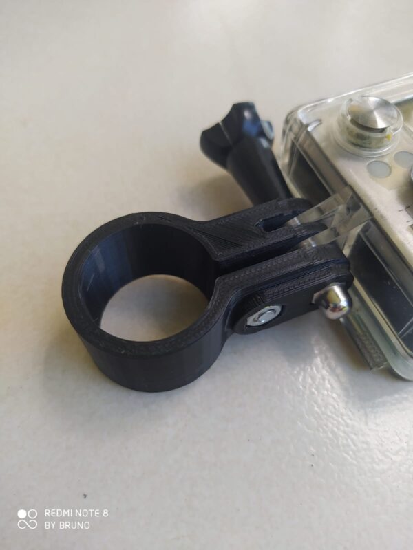 Suporte GOPRO de Cano para Marcador de Paintball