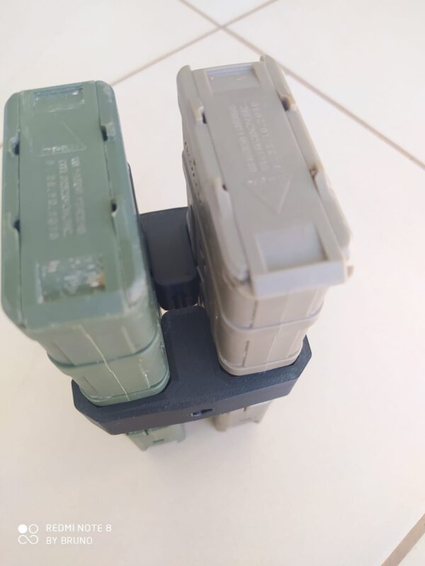 Clip Duplo para Mag da Dye Dam Paintball