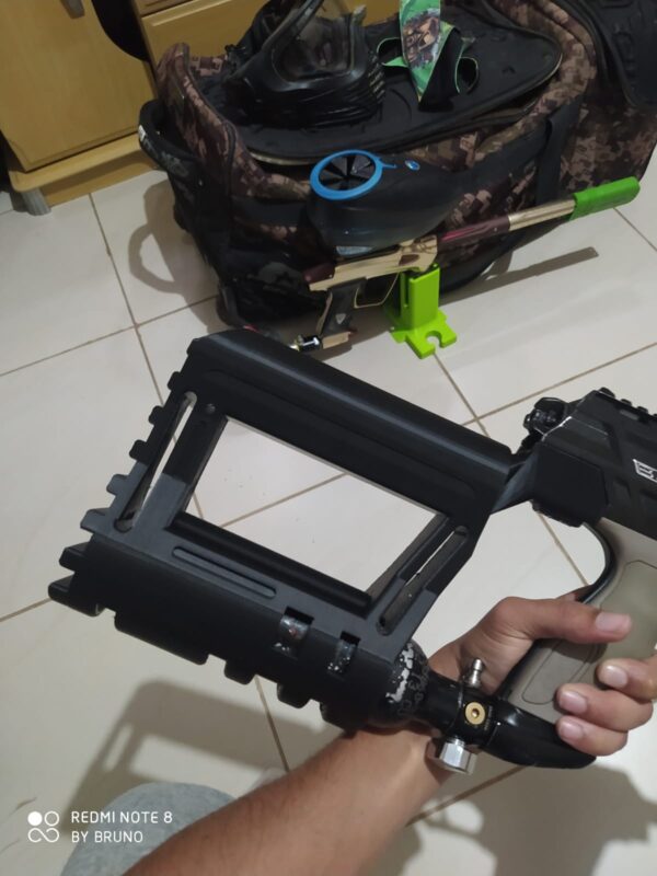 STOCK MG100 para Cilindro 13Ci para Dye Dam Paintball