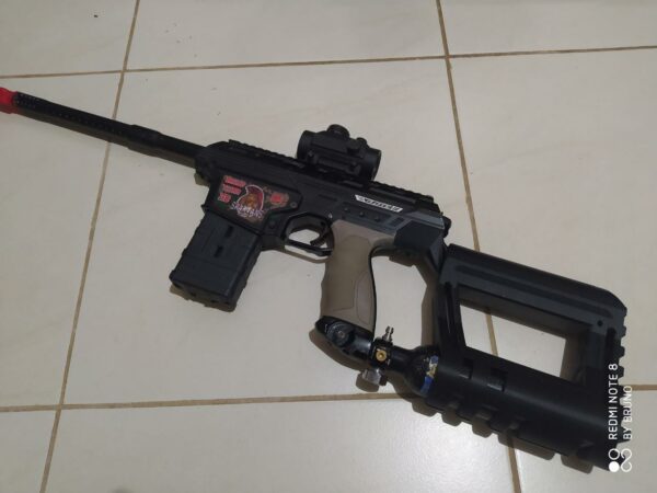 STOCK MG100 para Cilindro 13Ci para Dye Dam Paintball