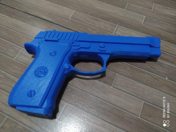 Blue Gun PT92 Para Treinamento Simulação De Combate