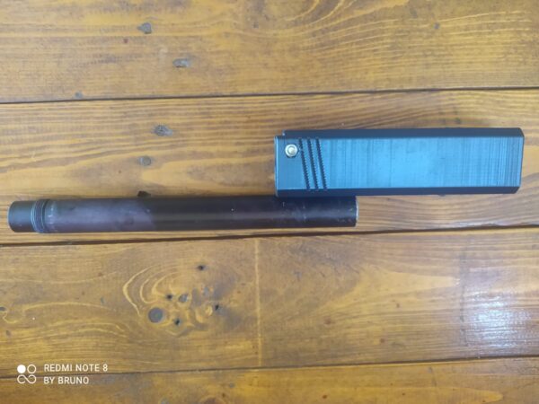 Silenciador Supressor Fake para Cano Padrão A5 e X7