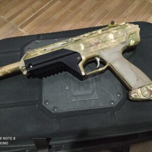 MagWell Fechado CQB com trilho da Dye Dam Paintball