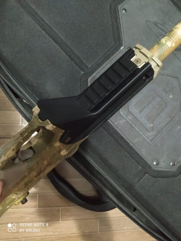 MagWell Fechado CQB com trilho da Dye Dam Paintball