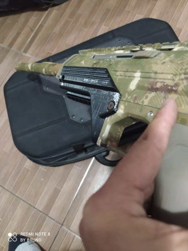 MagWell Fechado CQB com trilho da Dye Dam Paintball