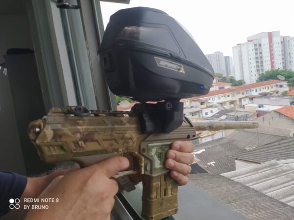 Feedneck para usar na Dye Dam, Rotor, Spire Paintball