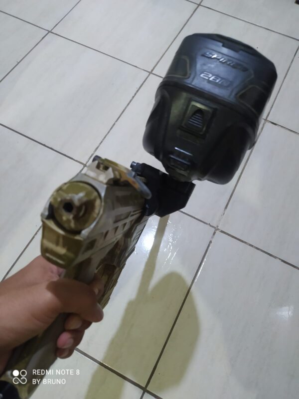 Feedneck para usar na Dye Dam, Rotor, Spire Paintball