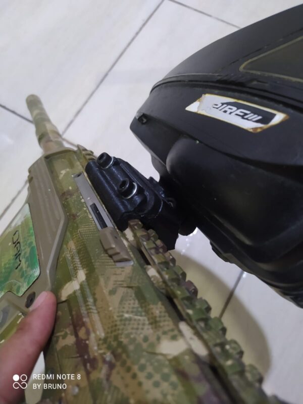 Feedneck para usar na Dye Dam, Rotor, Spire Paintball