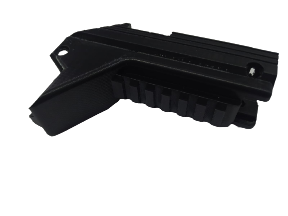 MagWell Fechado CQB com trilho da Dye Dam Paintball