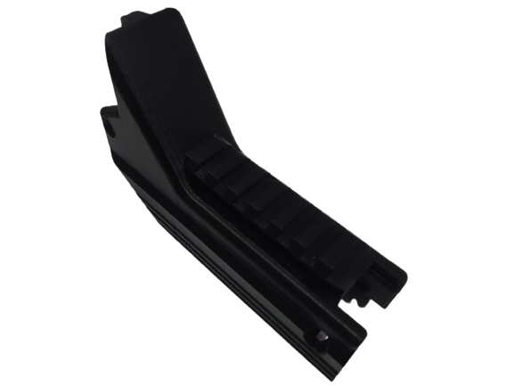 MagWell Fechado CQB com trilho da Dye Dam Paintball